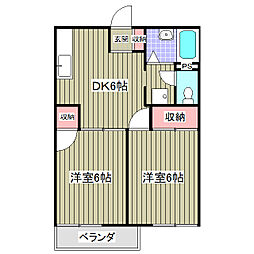 ファミールクロス 2階/202