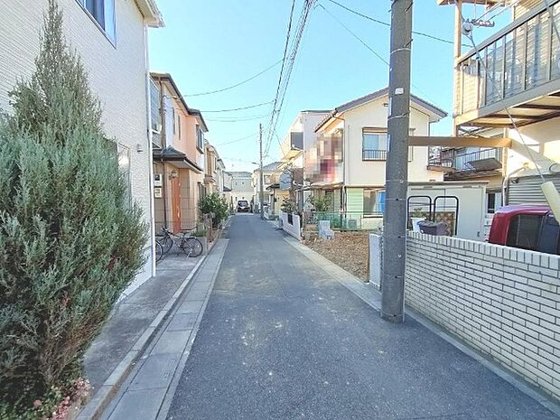交通量が少ない為、小さなお子様や高齢のご家族にも安心です