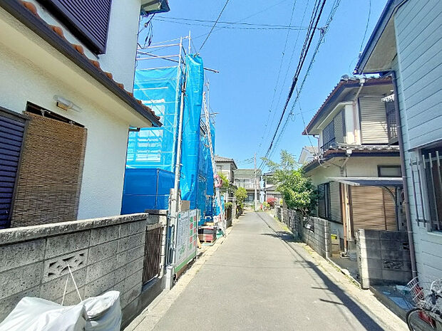 周辺居住者以外の車の通行がほとんどありませんので、小さなお子様がいるご家族にも安心です♪