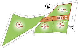 越谷市 相模町5丁目 土地 No.1区画 全4区画