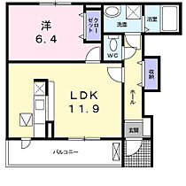 山梨県甲府市青葉町8番39号（賃貸アパート1LDK・1階・45.12㎡） その2