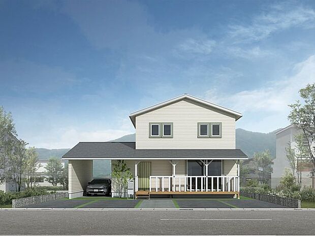 建物プラン例(外観パース)