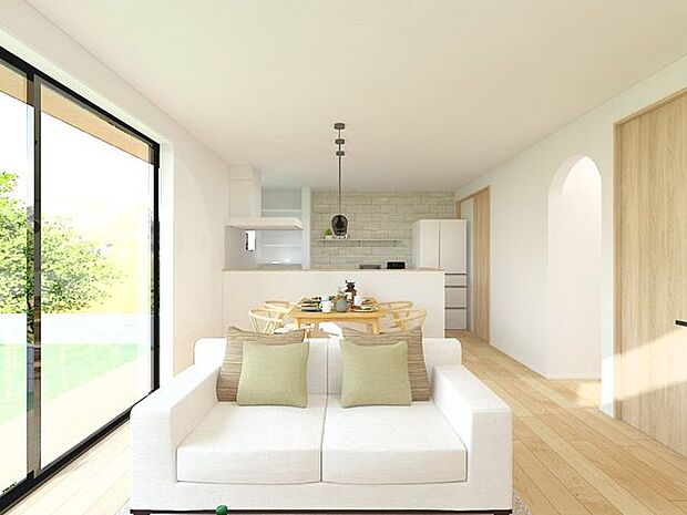 建物プラン例(内観パース)