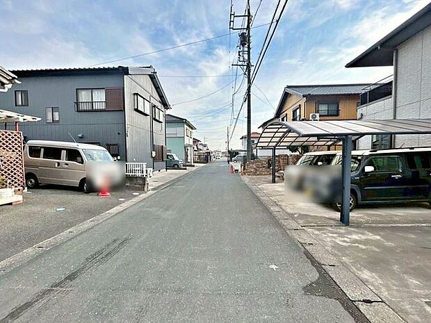 前面道路含む現地写真