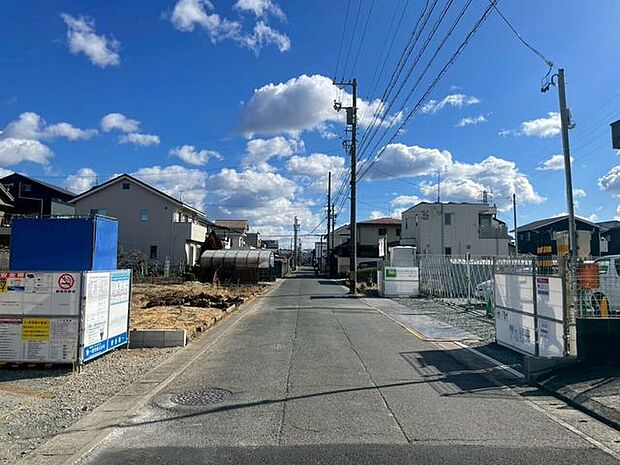 前面道路含む現地写真