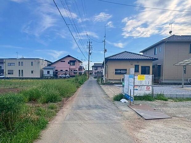 前面道路含む現地写真