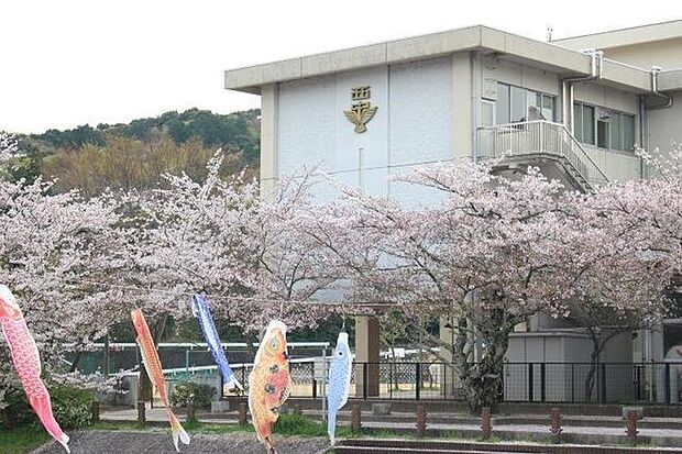 西部中学校 970m