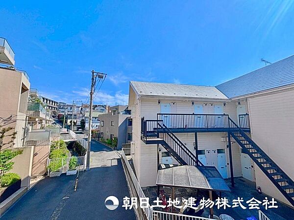 空が大きく見え開放感のある眺望です！
