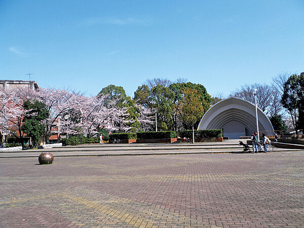 中原平和公園まで約500ｍ