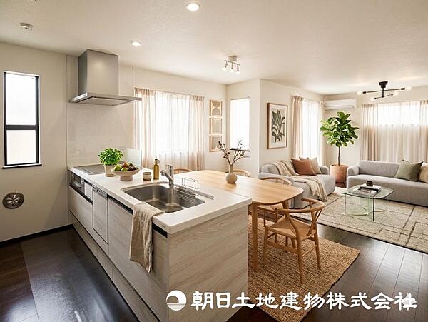 永くお住いになっても飽きの来ないシンプルなデザイン。快適な生活環境を重視した、細部までこだわりのある間取り・仕様です。（家具等はCGです）