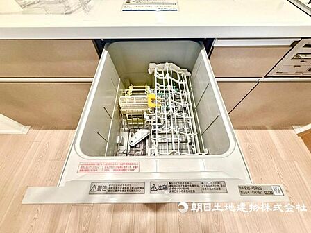 食洗器付きで家事の時短になりますね!