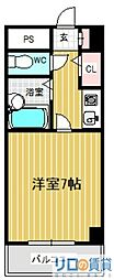 リアライズ西淡路 1Kの間取図画像