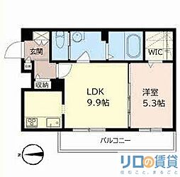 シャーメゾンルミナス 1LDKの間取図画像