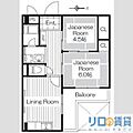 岡村マンション3階7.5万円
