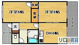 間取図画像 2DK