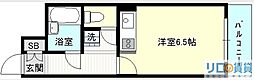 マイルド新大阪レジデンス3号館 ワンルームの間取図画像