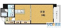 ベリー・モンテ新大阪 1DKの間取図画像
