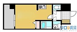 エクセレント上新17 ワンルームの間取図画像