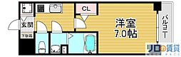 S-RESIDENCE上新庄beat 1Kの間取図画像