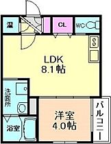 ローズガーデン矢田  ｜ 大阪府大阪市東住吉区住道矢田1丁目（賃貸アパート1LDK・3階・30.43㎡） その2