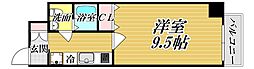 Jino平野 6階1Kの間取り