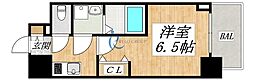 大阪市生野区巽西4丁目マンション 1Kの間取図画像