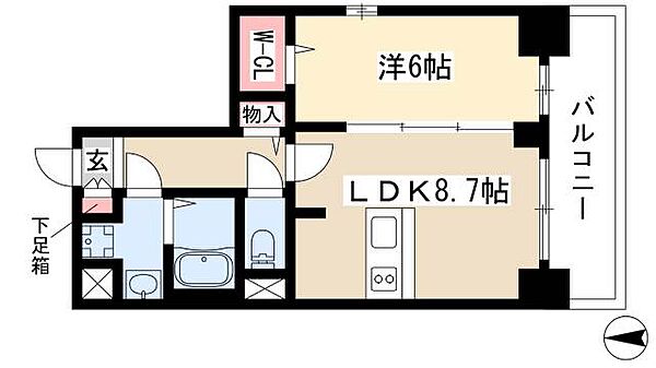 同じ建物の物件間取り写真 - ID:223032288922