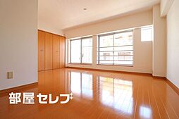 中駒新栄レオンビル 5階ワンルームのリビング/ダイニング