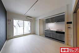 THE CROSS 9階1LDKのリビング/ダイニング