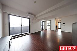 オープンレジデンシア名古屋栄 11階2LDKのリビング/ダイニング