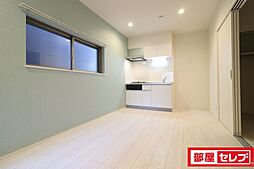 ハーモニーテラス新富町 2階1LDKのリビング/ダイニング