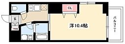 間取図画像 1K