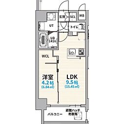 間取図画像 1SLDK