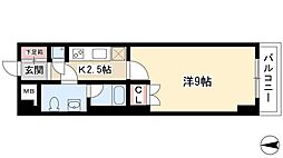 間取図画像 1K