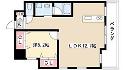 Starheights3 1LDKの間取図画像