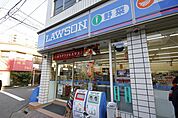 ローソン中区千代田店 89m
