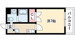 Mステージ栄 1Kの間取図画像