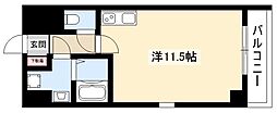 ライブスレジデンス太閤通 ワンルームの間取図画像