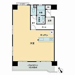ナビシティ大須2 ワンルームの間取図画像