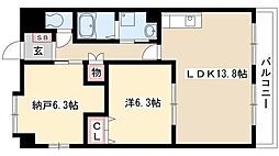 ドリームハイツ枇杷島 2LDKの間取図画像