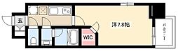 ブランシエスタ泉 1Kの間取図画像