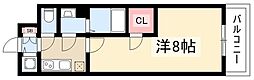 エスリード新栄グランラグジェ 1Kの間取図画像