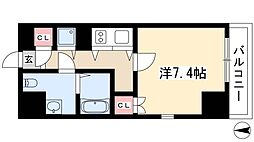izumi 1Kの間取図画像