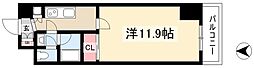 ウイングパーク 1Kの間取図画像