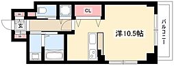 neplus ワンルームの間取図画像