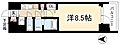プレサンス錦ラウム4階6.6万円