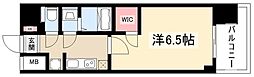 アドバンス名古屋ブランシュ 1Kの間取図画像