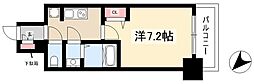 アドバンス名古屋モクシー 1Kの間取図画像