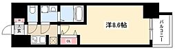 S-RESIDENCE浄心2 1Kの間取図画像