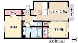 グランメゾン 2LDKの間取図画像